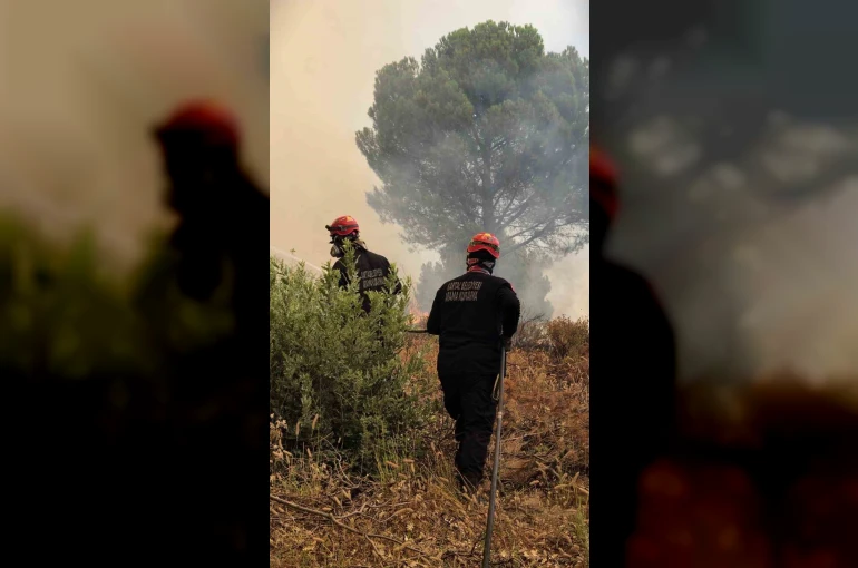Kartal Belediyesi’nden Balıkesir’deki orman yangını müdahalelerine destek
