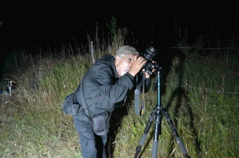 Kastamonu’da gökyüzü meraklıları Perseid meteor yağmurunu izledi