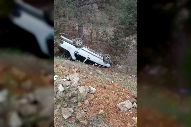 Kastamonu’da otomobil takla attı: 1 yaralı