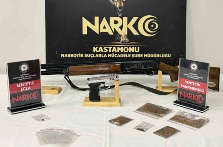 Kastamonu’da uyuşturucu operasyonu: 5 gözaltı