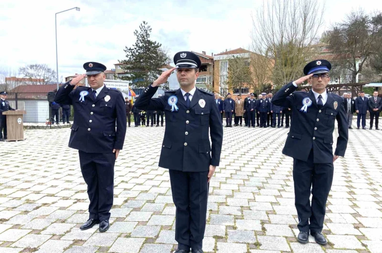 Kavak’ta Polis Haftası töreni