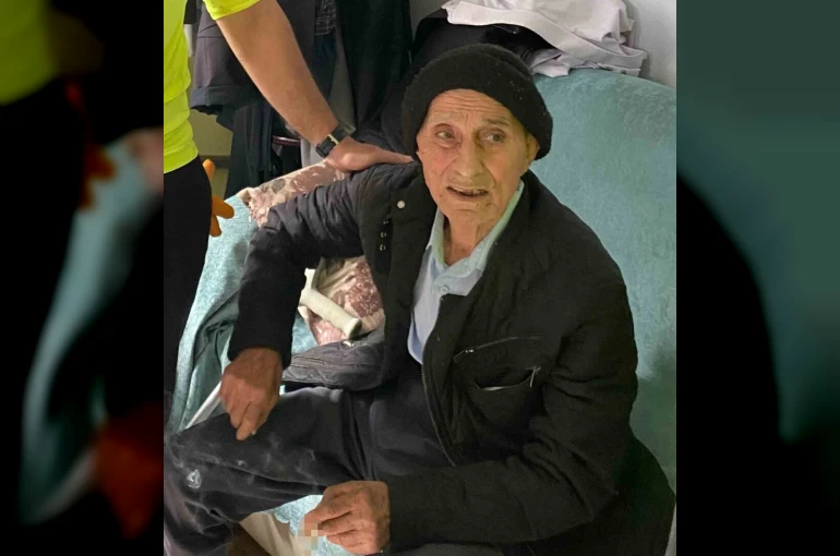 Kayıp yaşlı adam sağ olarak bulundu