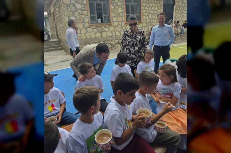 Kaymakam Algın, Karaburun’da aşure etkinliğine katıldı