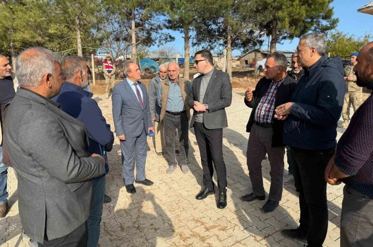 Kaymakam Levent Küçük, vatandaşlarla bir araya geldi