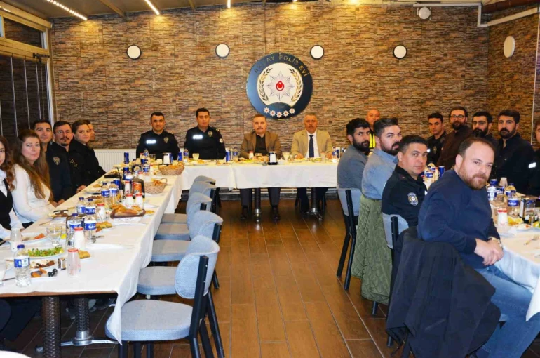 Kaymakam Odabaş, emniyet mensuplarıyla iftar sofrasında buluştu