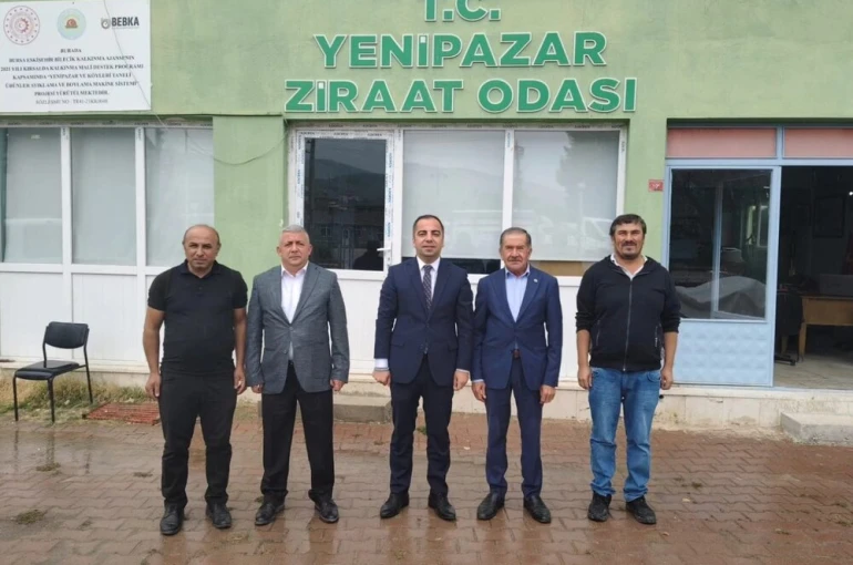 Kaymakam Uçar’dan sağlık ve tarım alanında incelemeler