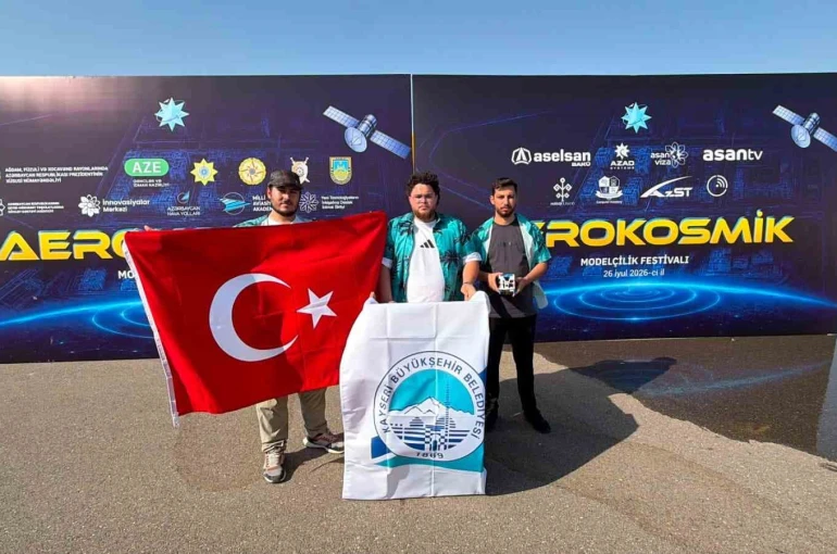 Kayseri Büyükşehir’in teknoloji desteği uluslararası başarıya dönüştü
