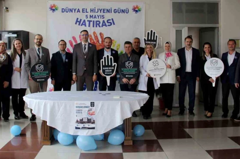 Kayseri Devlet Hastanesi’nde ‘el hijyeni’ eğitimi