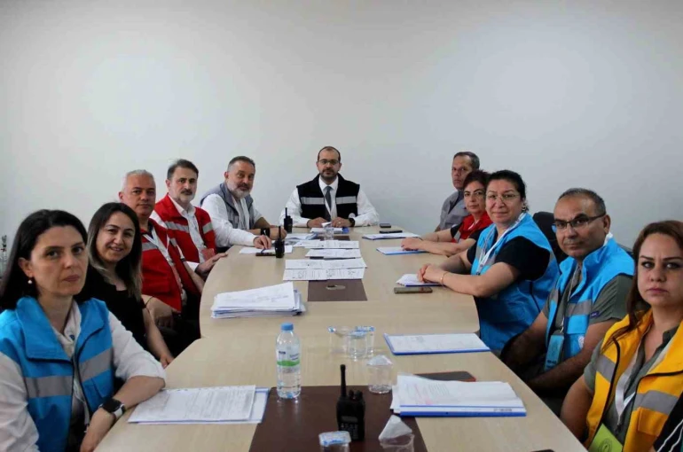 Kayseri Devlet Hastanesi’nde eş zamanlı tatbikat