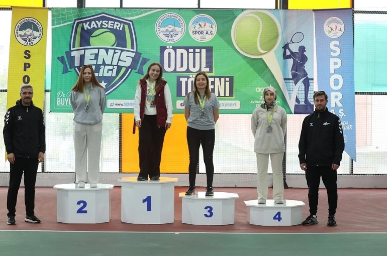 Kayseri Tenis Ligi tamamlandı