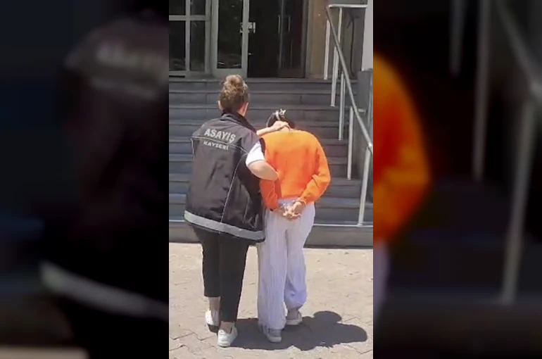 Kayseri’de 16 yıl 8 ay kesinleşmiş hapis cezası bulunan kadın yakalandı