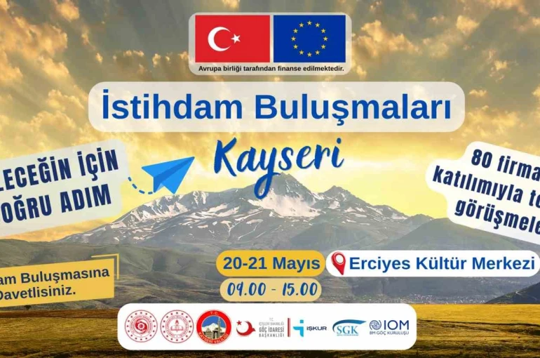 Kayseri’de bin 500 kişilik toplu iş görüşmesi yapılacak