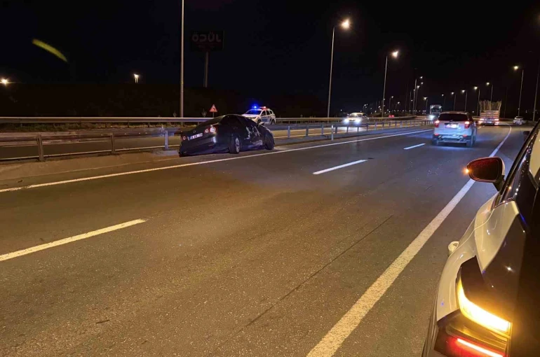 Kayseri’de iki otomobilin çarpıştığı kazada 3 yaşındaki bebek yaralandı