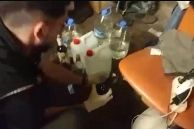 Kayseri’de sahte alkol üreten şahıs yakalandı