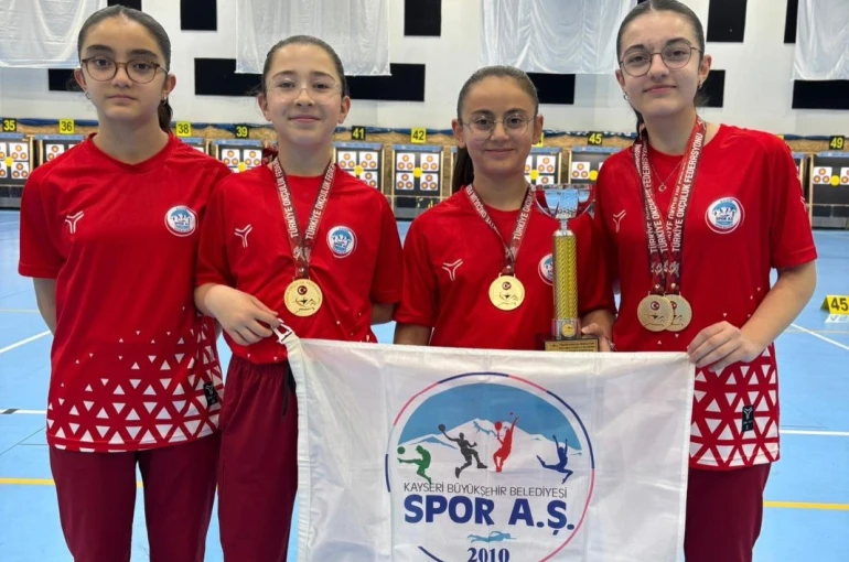 Kayserili sporcular Türkiye Şampiyonu oldu