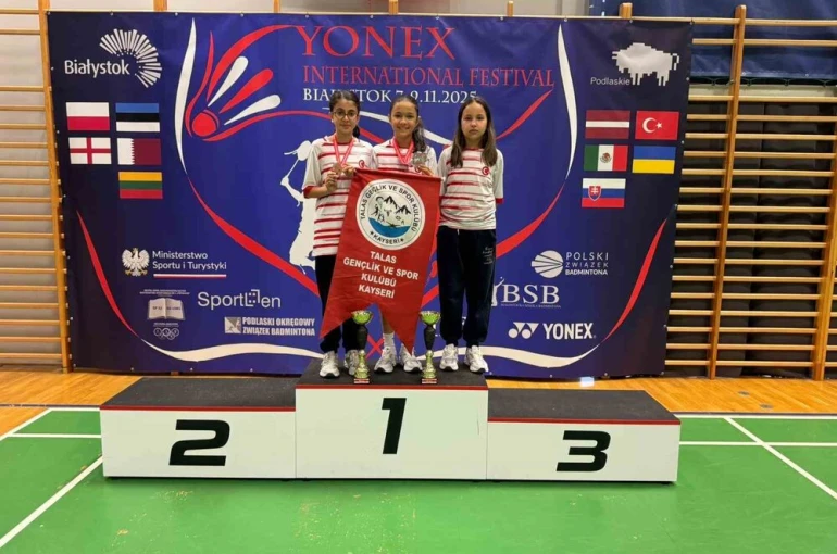 Kayserili sporculardan Polonya’da büyük başarı