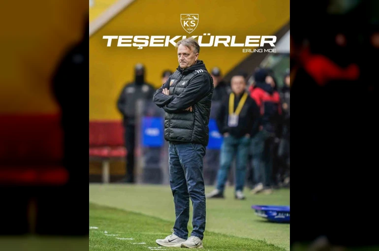 Kayserispor’da Erling Moe’nin görev süresi sona erdi