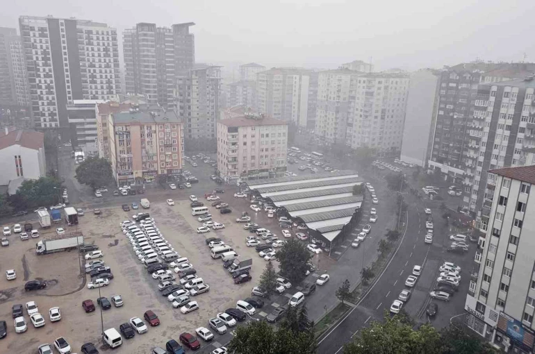 Kayseri’yi sağanak yağış vurdu