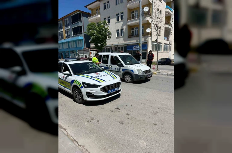 Kaza yapan motosiklet sürücüsü ağır yaralandı