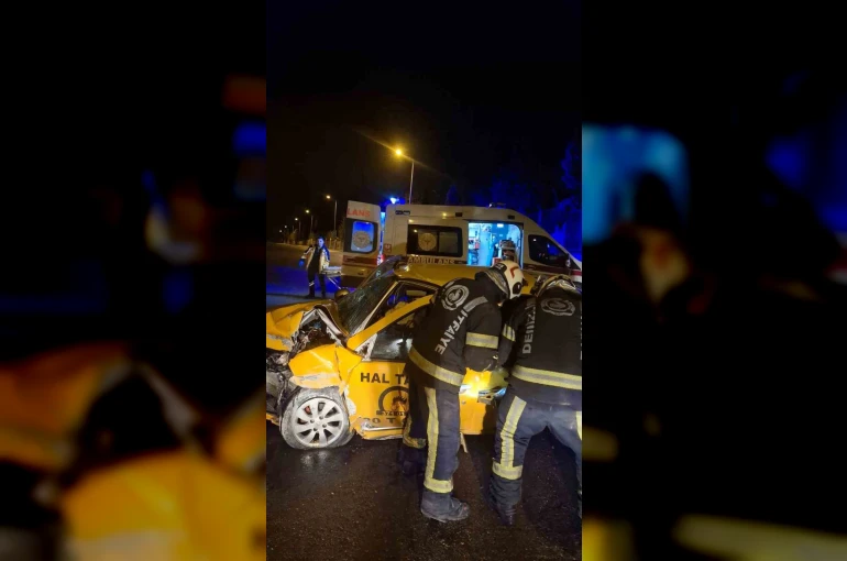 Kazada ağır yaralanan taksi şoföründen acı haber geldi