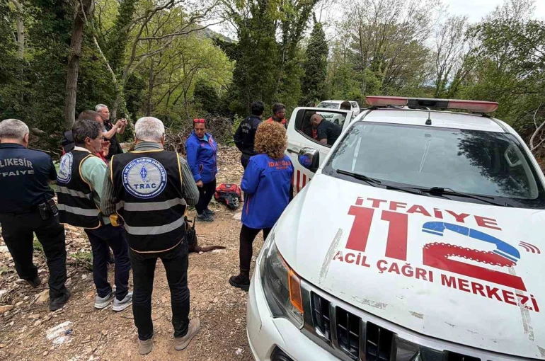 Kazdağları’nda kayıp şahıstan acı haber