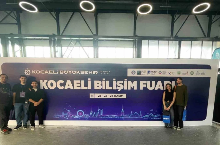 KBÜ öğrencileri yapay zekâ ve siber güvenlik sektörünü yakından tanıdı