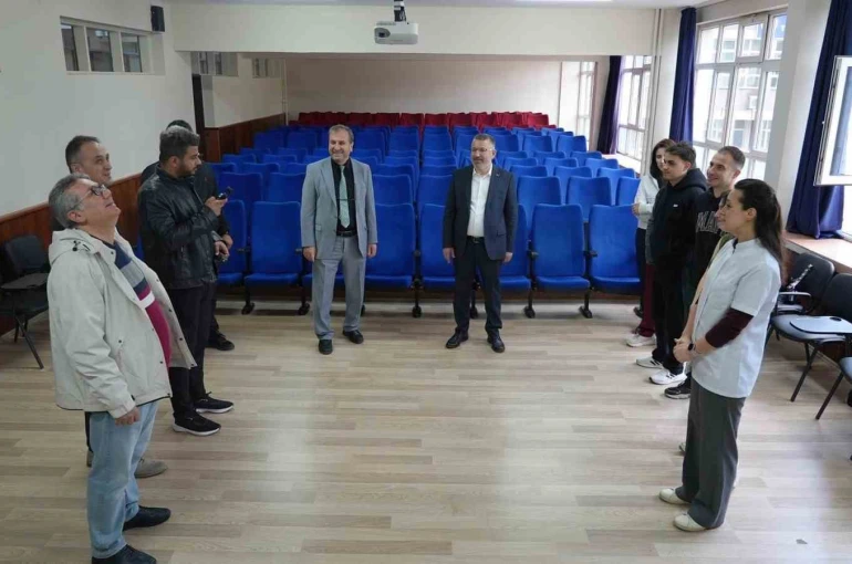KBÜ Rektörü Kırışık, Tıp Fakültesi’ndeki çalışmaları yerinde inceledi