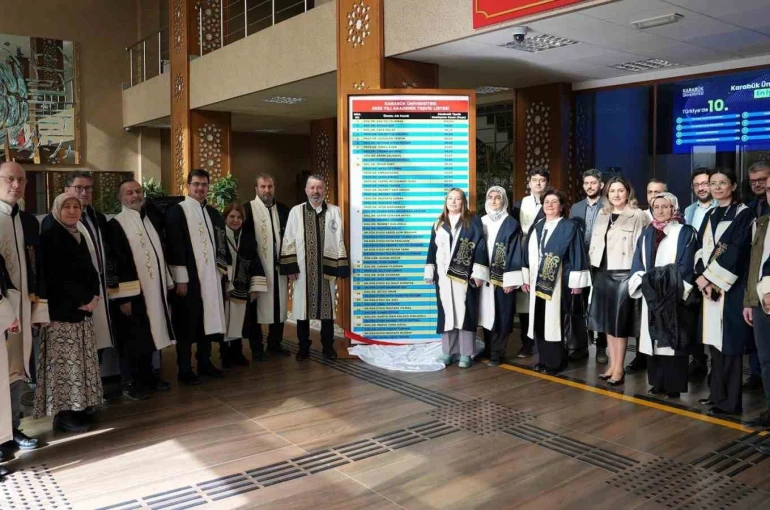 KBÜ’de 2025 Akademik Teşvik Listesi açıklandı