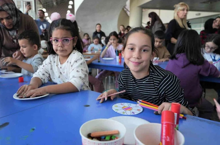 Keçiören Belediyesi’nden minikler için ‘Çocuk Workshop’ etkinliği