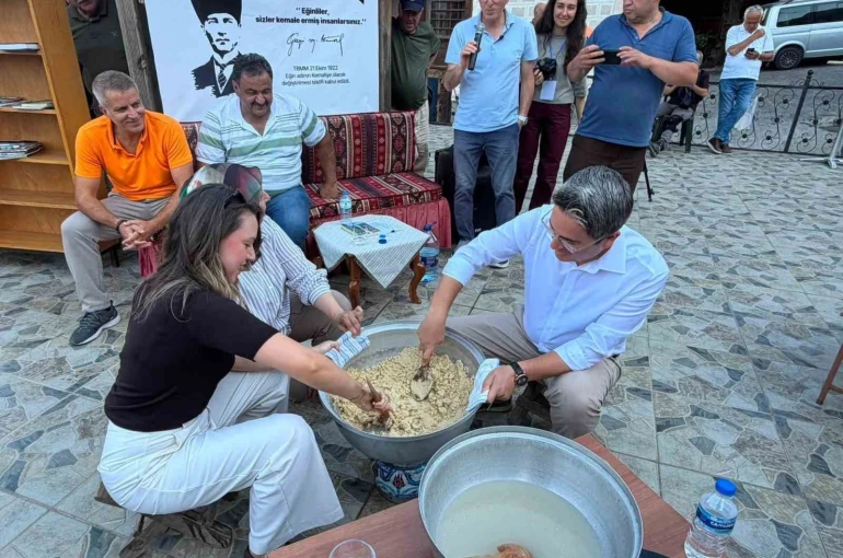 Kemaliye Helvası deneyim atölyesinde tanıtıldı