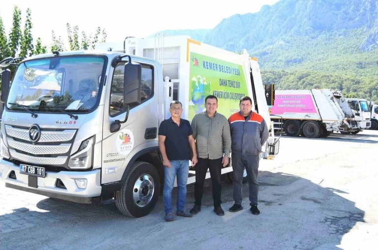 Kemer Belediyesi araç filosu büyüyor
