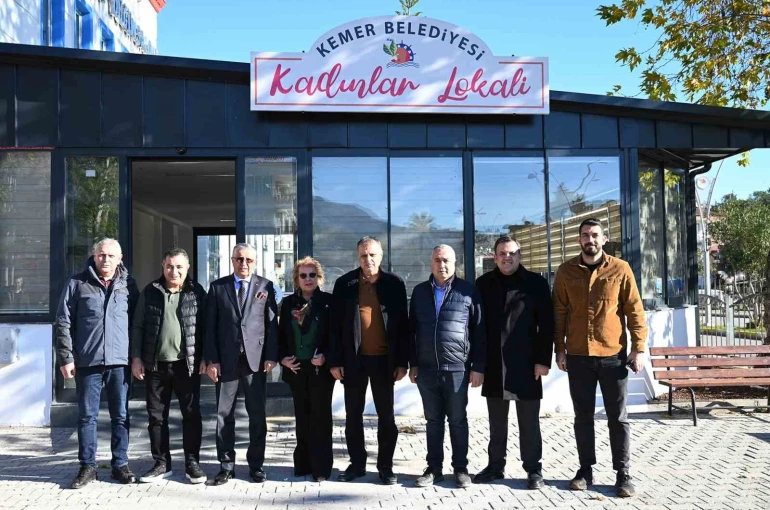Kemer Belediyesi Kadınlar Lokali açılıyor