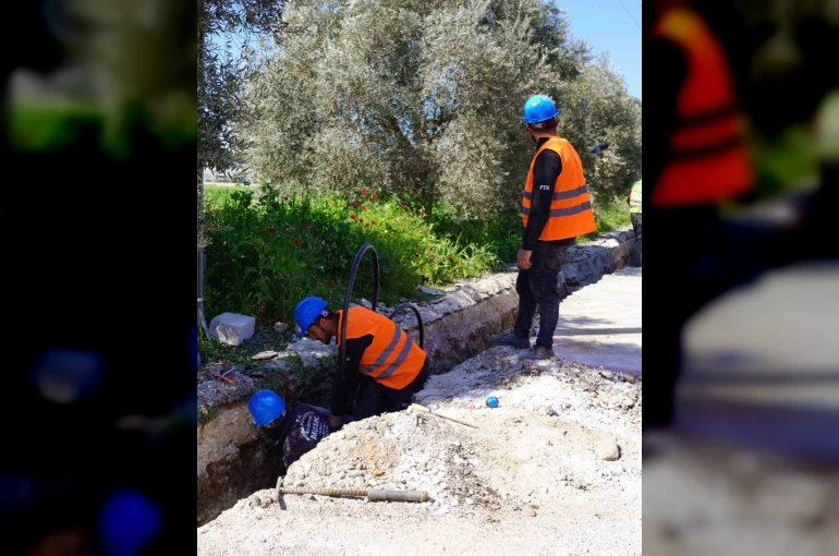 Kemikler mahallesinin içme suyu isale hattı yenilendi