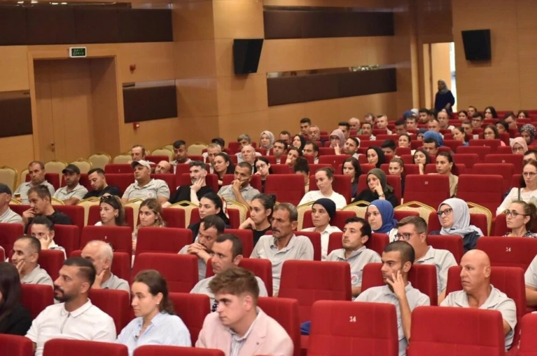 Kepez Belediyesi’nden çalışanlara iş güvenliği eğitimi