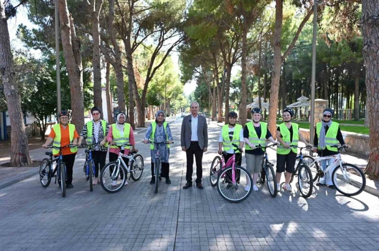 Kepez’de kadınlar için pedal zamanı
