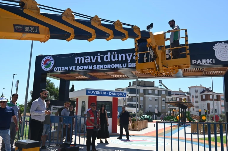 Kepez’e engel tanımayan proje: Mavi Dünya Parkı
