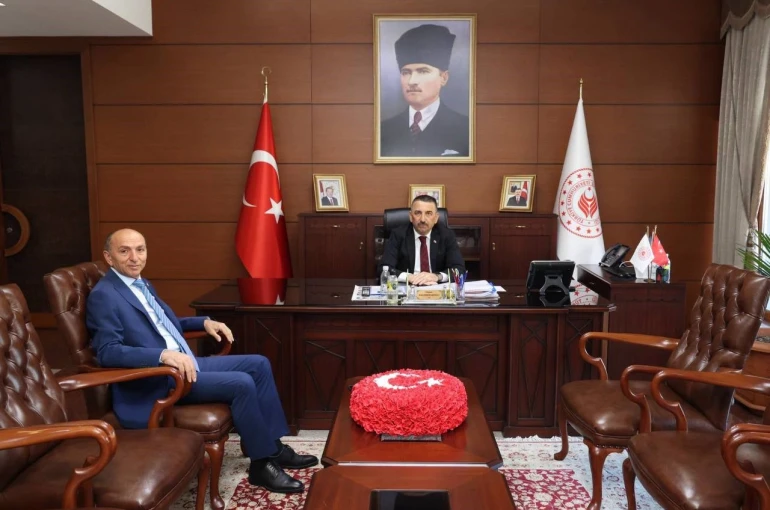Keskin’den Vali Hacıbektaşoğlu’na veda ziyareti