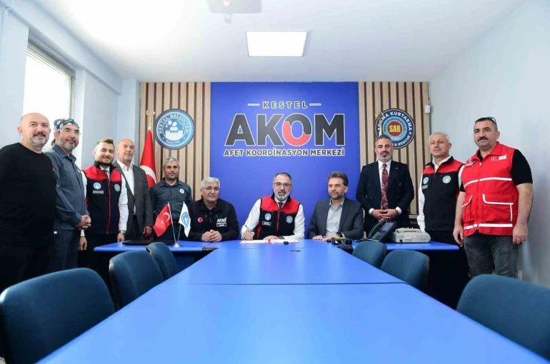 Kestel’de arama kurtarma kapasitesini artıracak imza