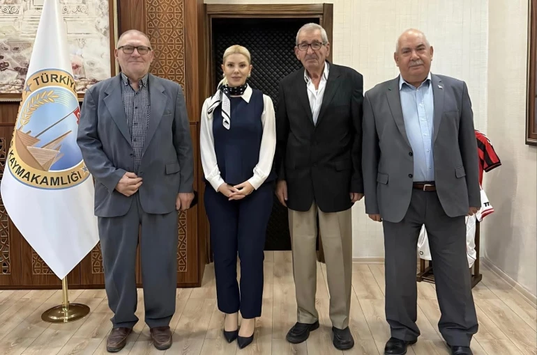 Kıbrıs gazilerinden Kaymakam Yıldırım’a anlamlı ziyaret