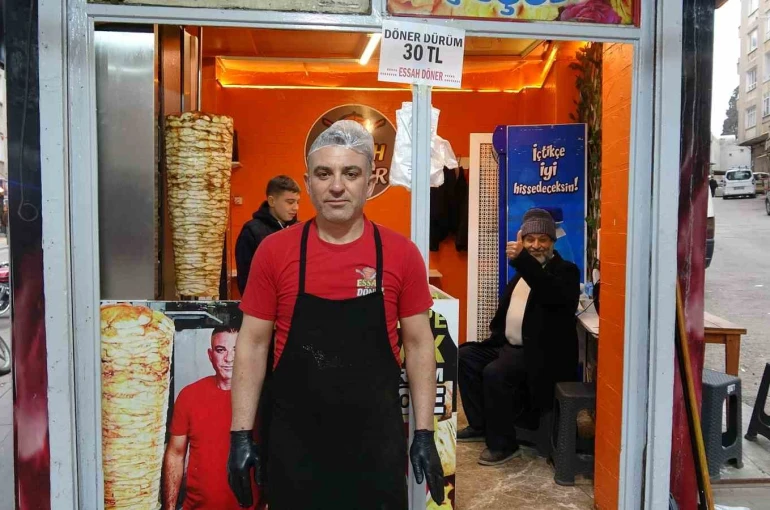 Kilis’te döner 30 TL