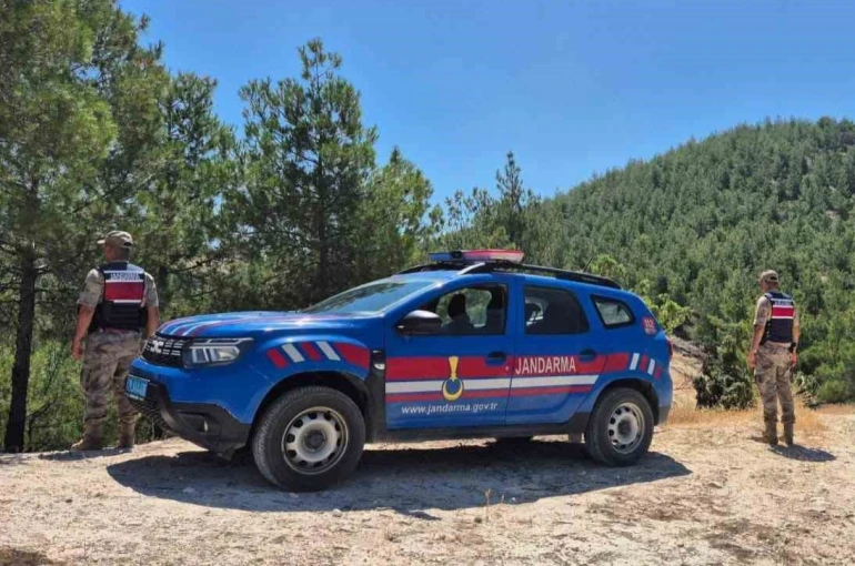 Kilis’te orman yangınlarına karşı jandarmadan denetim