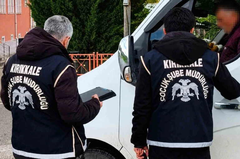 Kırıkkale’de okul çevrelerinde denetim