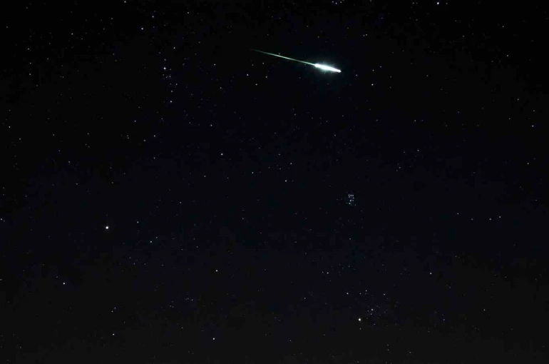 Kırıkkale’de Perseid meteor yağmuru görüntülendi 