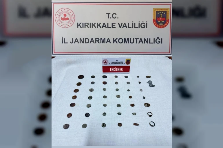 Kırıkkale’de tarihi eser operasyonu