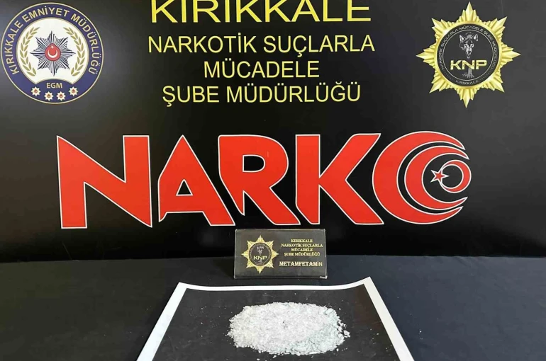 Kırıkkale’de uyuşturucu operasyonunda bir şüpheli tutuklandı