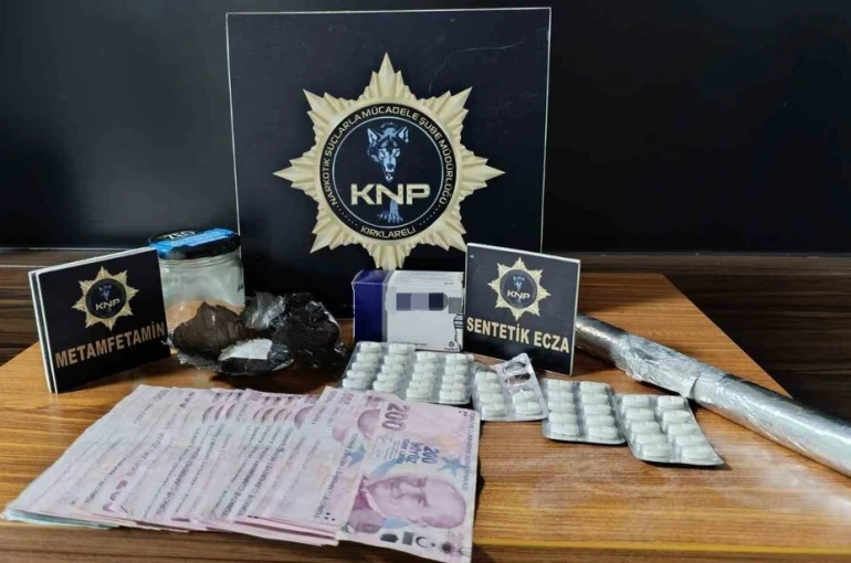 Kırklareli’nde uyuşturucu operasyonu