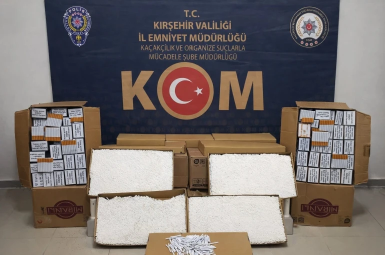 Kırşehir emniyetinden kaçakçılık operasyonu