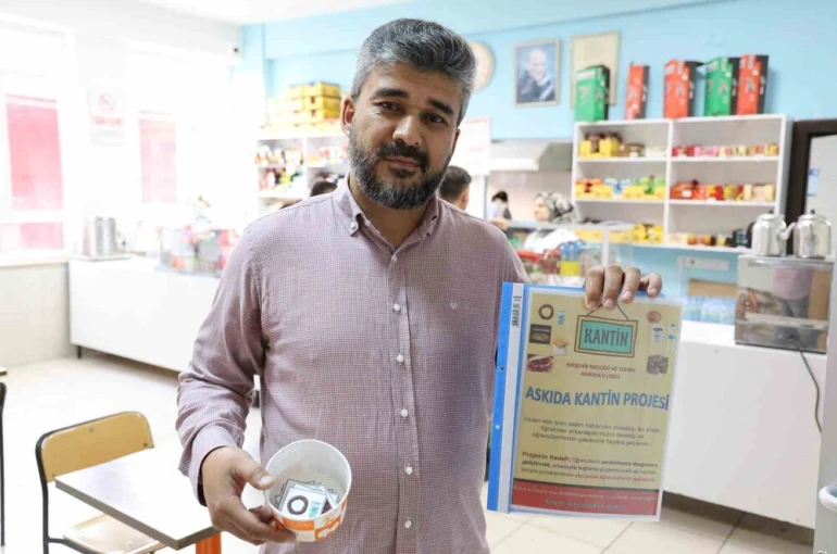 Kırşehir’de ’Askıda Kantin’ Projesiyle öğrencilere destek