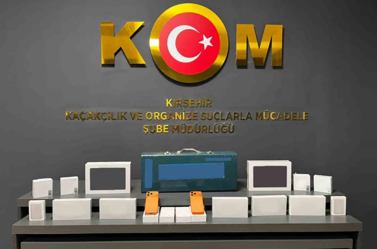 Kırşehir’de çok sayıda kaçak ürün yakalandı