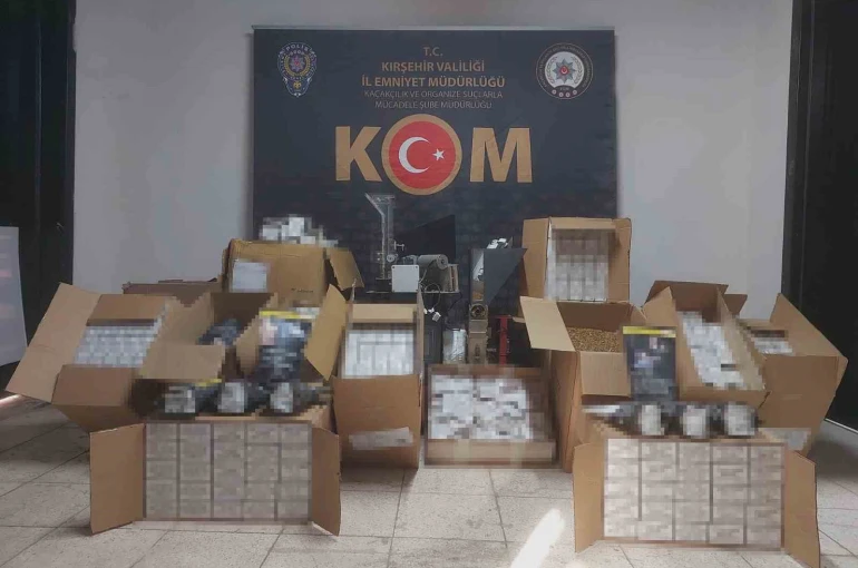 Kırşehir’de kaçak tütün operasyonu